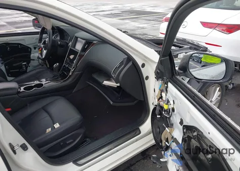 2019 Infiniti Q50 3.0T Luxe from USA, damaged, VIN JN1EV7AP9KM518666